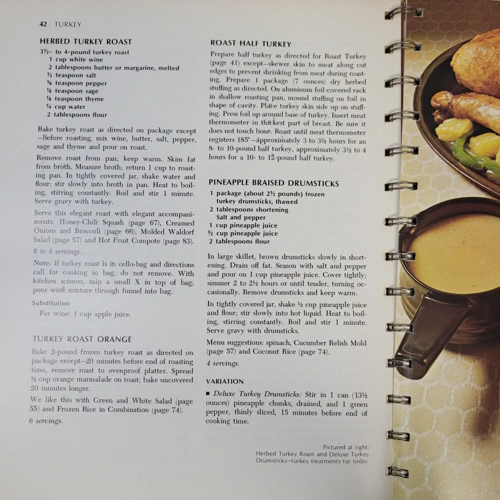 Betty Crocker Good and Easy Cookbook 1971 1973 Spiral Bound Vintage Golden Press